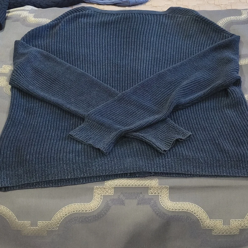 Banana Republic Relaxed 100% Linen Button Front Cardigan